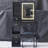 29.2" Small Size Left Drawer Desktop Vanity Table + Cushioned Stool, Large Sliding, Touch Control, Tri-Color Switching, Brightness Adjust LED Mirror, High Capacity Storage, Suitable For Small Space-1291556553