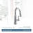 Belfield One-Handle High Arc Pulldown Bar Faucet-58928015