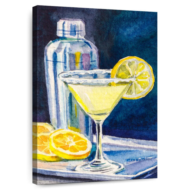 Yarlin Lemon Martini, 36" H x 24" W