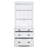 83.4"Tall Bookshelf With LED Lighting, Modern Bookcase With 3 Drawer And Open Shelves,Storage Bookshelf For Living Room,Home Office (Bookshelf)