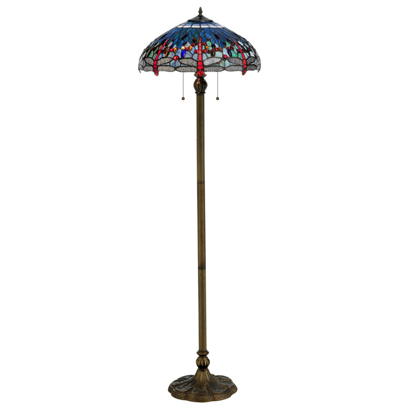 Diane 60'' Bronze Traditional Floor Lamp