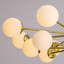 Lustre pour îlot de cuisine 16 lumières Spoutnik Globe