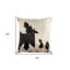 Coussin décoratif à imprimé animal 18 "x 18" Comeaux
