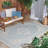 Danya Oriental Aqua/Cream Indoor/Outdoor Area Rug-466725991