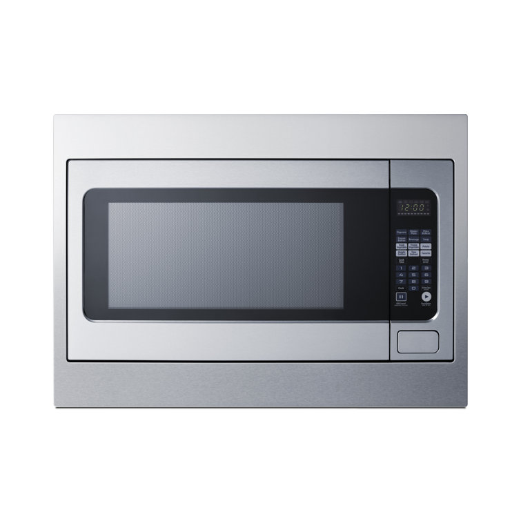 Summit Appliance 27" Wide Built-In Microwave (Trim Kit Included)