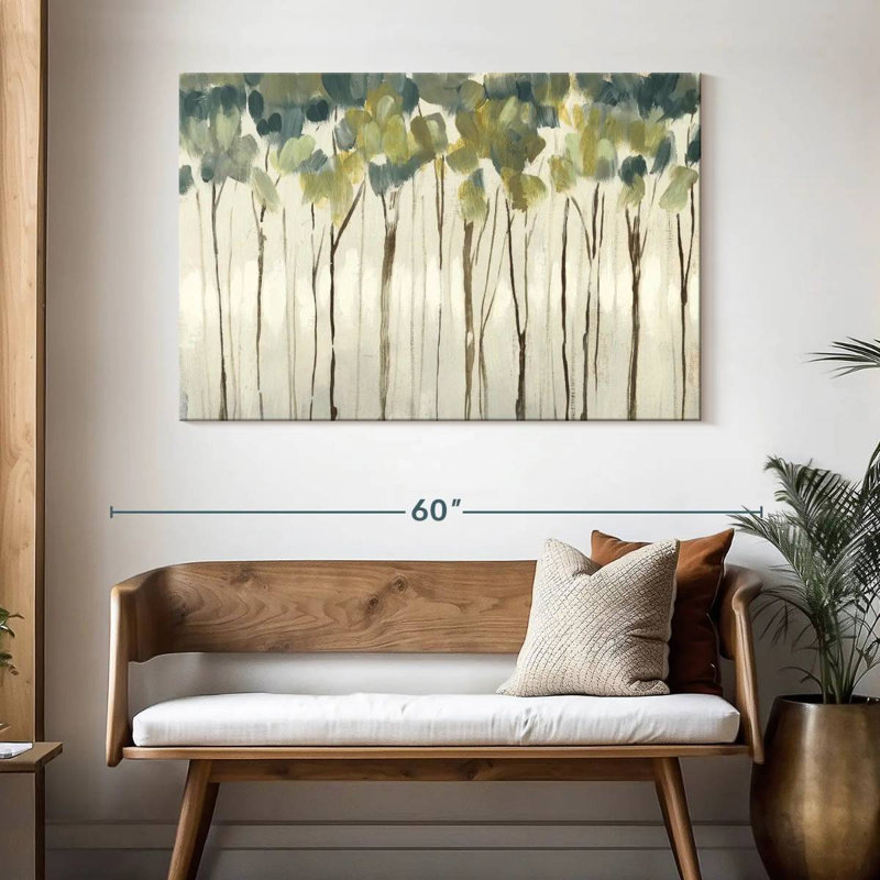 Avery Viridian Treeline I, H 32 po x l 48 po