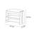 31.5in Shoe Changing Stool Shoe Storage Stool