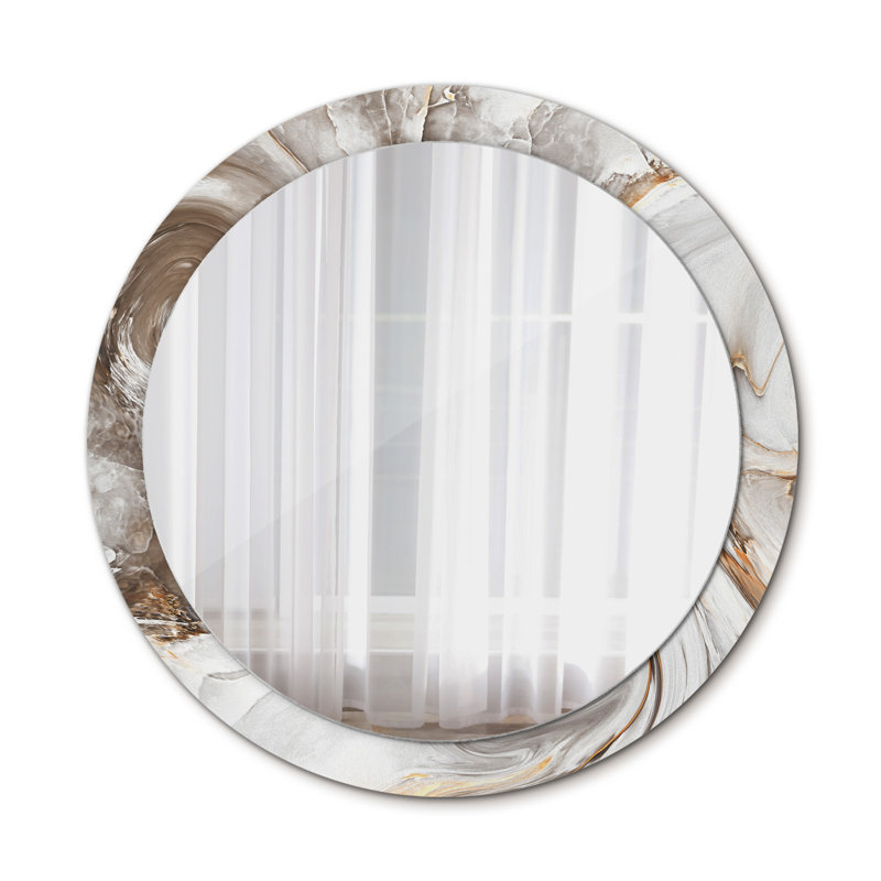 Huldar Glass Flat Wall Mirror