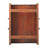Rustic Lodge Wrought Iron Flush Mounted Sconce-16183300