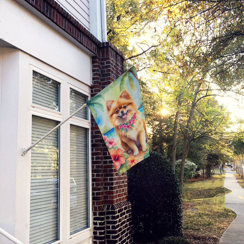 Double Sided 40'' H x 28'' W Polyester Animal House Flag
