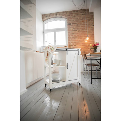 Wood Kitchen Cart