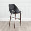 Tabouret de bar et de comptoir en simili cuir Hamill (30 po / 26 po)-1609565395