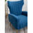 Floreal 27.5" Wide Velvet Wingback Chair-867066498