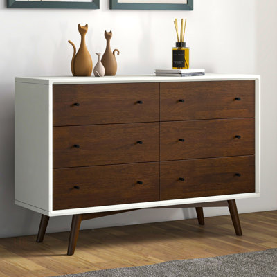 Commode double 6 tiroirs Chiasson