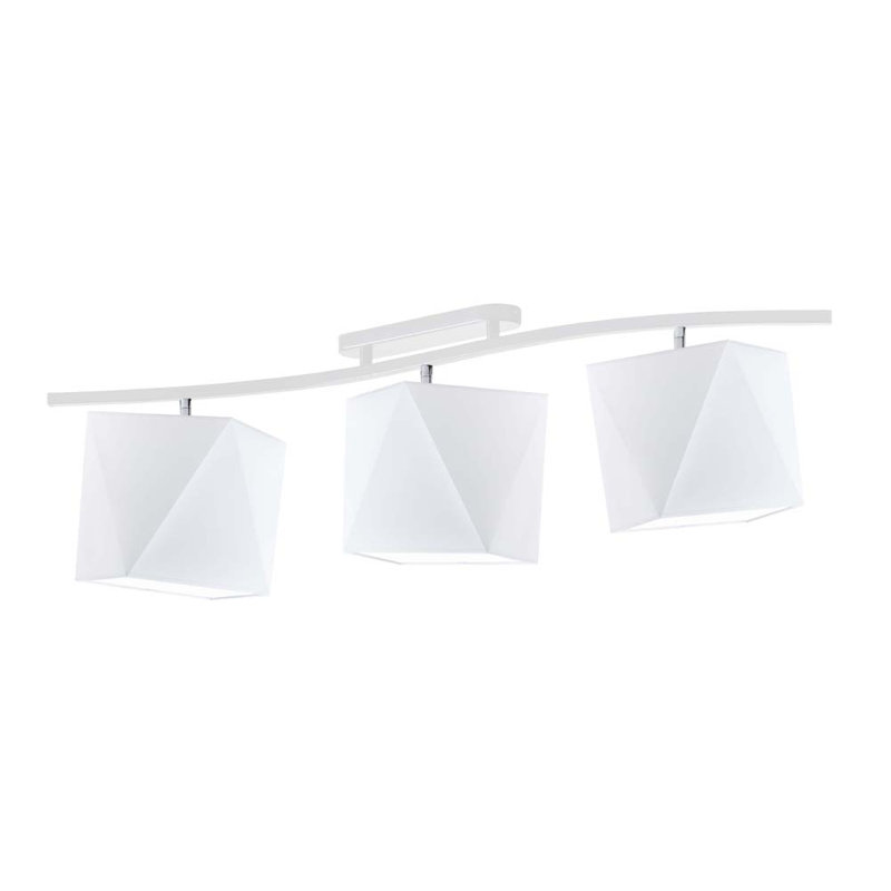 Dencil 97cm 3 -Light Track Kit, White, White