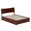 Harlowe Wood Platform Bed with Trundle-2058496865-2058496874