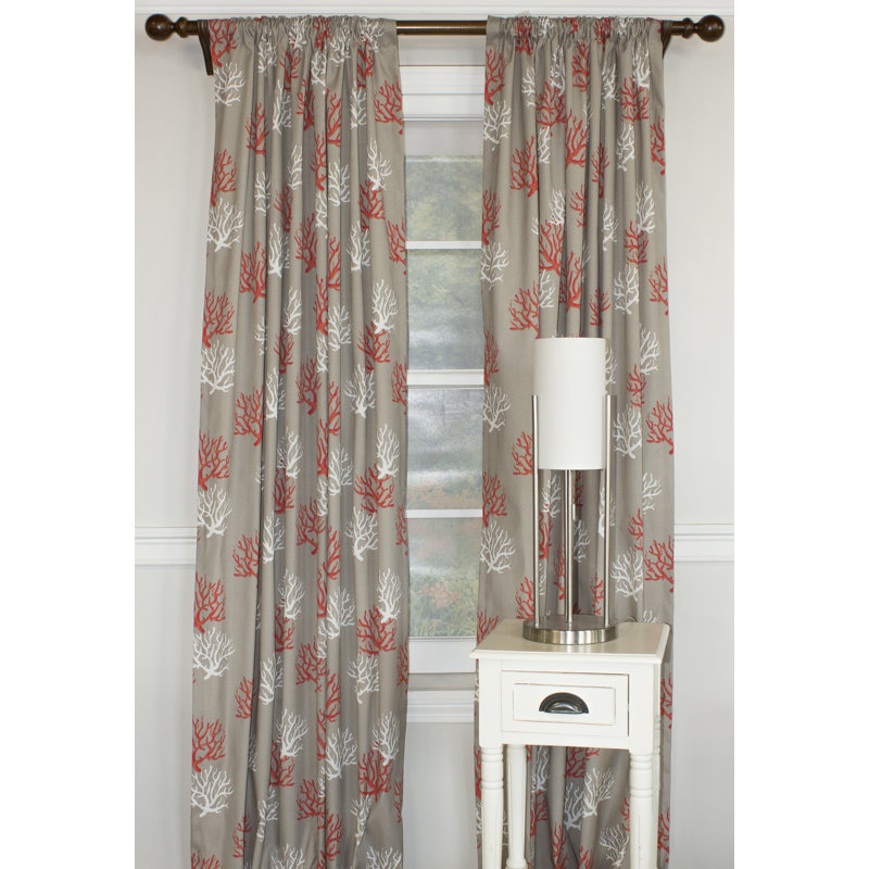 Fairview Cotton Blend Room Darkening Curtain