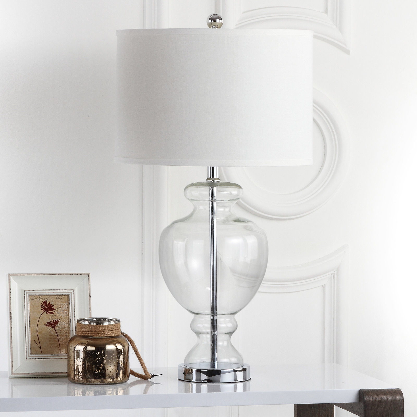 Briggs Table Lamp, 2, Clear
