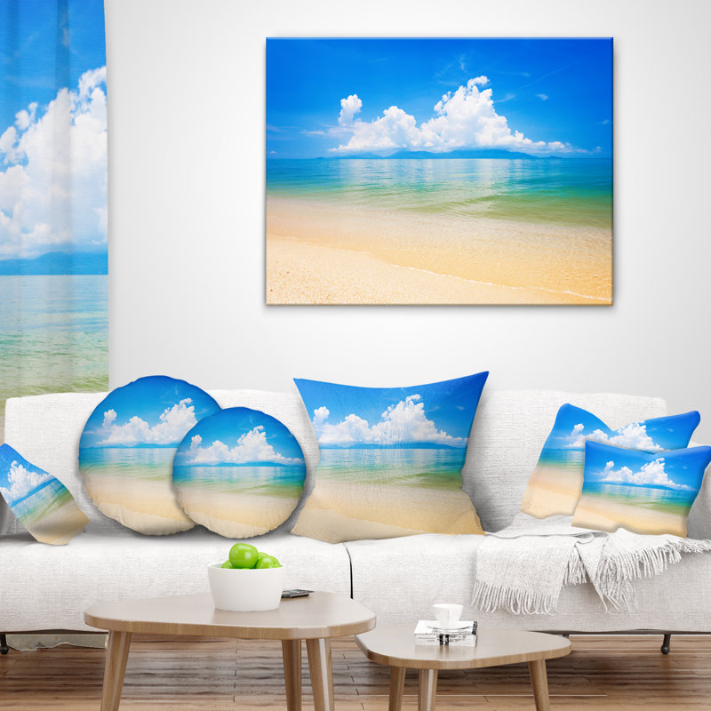 Housse de coussin rectangulaire avec insert Cloudy Horizon