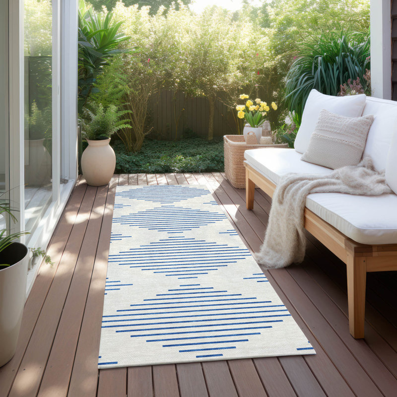 Tapis intérieur / extérieur Chayden Chantille ACN1017, Tapis de couloir 2 pi 3 po x 7 pi 6 po