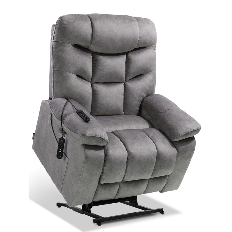 Fauteuil inclinable électrique surdimensionné EONIX, Beige