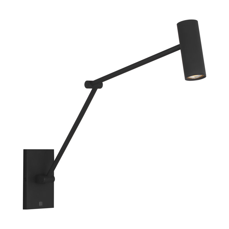 Ponte 1 - Light LED Swing Arm, Nightshade Black