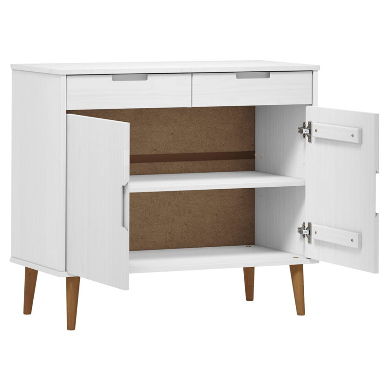 Amasya 90cm Sideboard, White