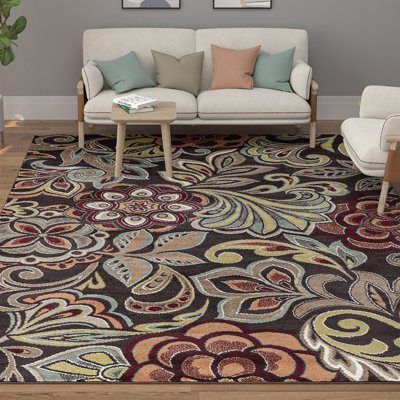 Tapis brun Elmer