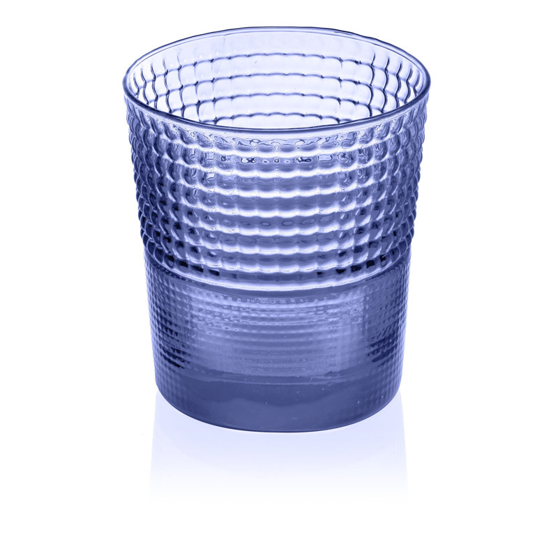 Speedy Drinking Glass, Indigo