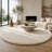 Plush Round Area Rug, Soft Fuzzy Shag Rug for Bedroom Living Room Balcony, Fluffy Carpet for Home Decor, Non-Slip Cozy Decorative Rug.-1560268379