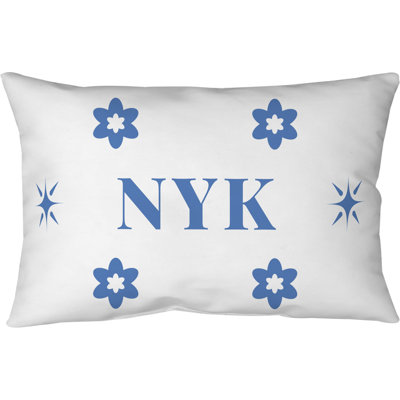 Oreiller en faux suède New York Basketball 20 po x 14 po