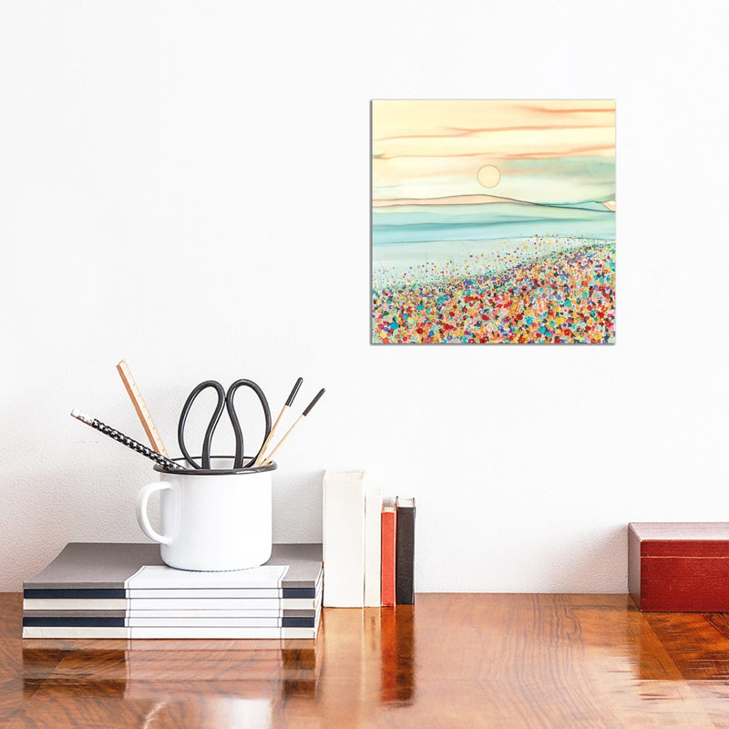 Wild Flower Meadow by Jan Matthews - Wrapped Canvas Gallery-Wrapped Canvas Giclée, 30.48 cm H x 30.48 cm W