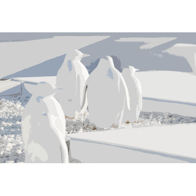 Penguins by Nicolette Mayer - Unframed Print on Acrylic