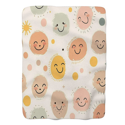 Abstract Happy Patterns - 1 Piece Premium Blanket
