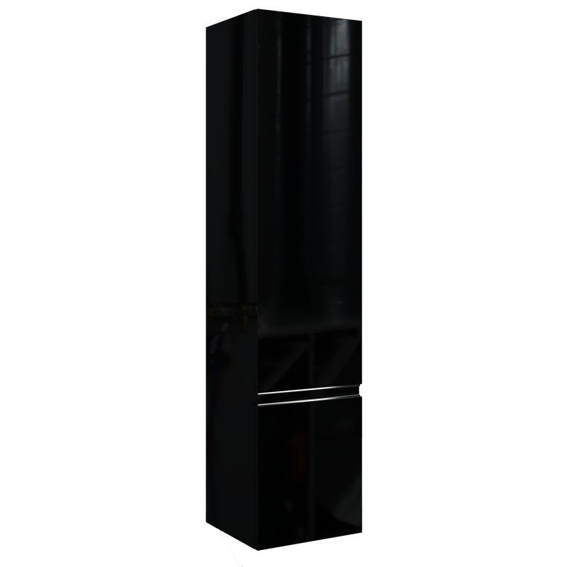 Trevino Linen Cabinet, Black