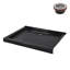 Base de douche en acrylique noir brillant avec drain à droite 48 po x 36 po Streamline NT-2132-48BL-RH, bonde incluse-124455828