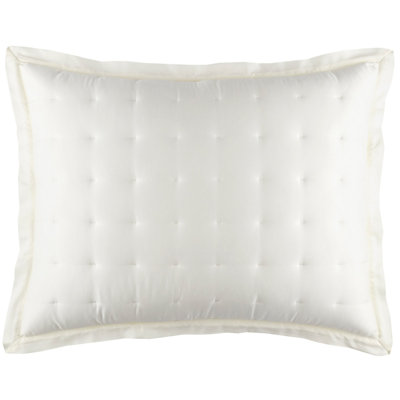 Silken Solid Puff Sham