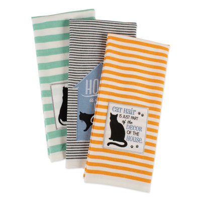 Zala Cotton Stripe Dish Cloth Kitchen Towel