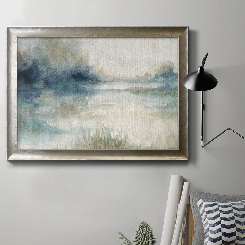«Still Evening Waters II», toile encadrée de qualité supérieure - prête à être accrochée, H 16 po x l 20 po, Toile encadrée