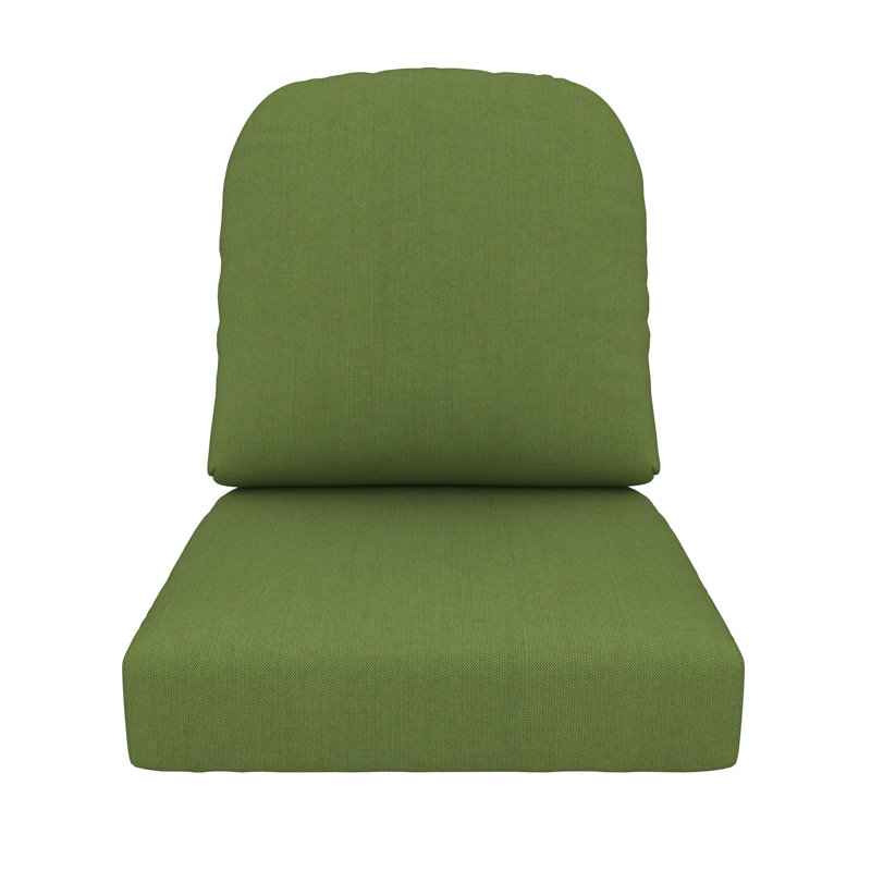 Outdoor Sunbrella® Seat/Back Cushion, Spectrum Cilantro Sunbrella® Plainweave