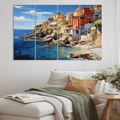 " Spain Spanish Coastline " 4 - Pieces