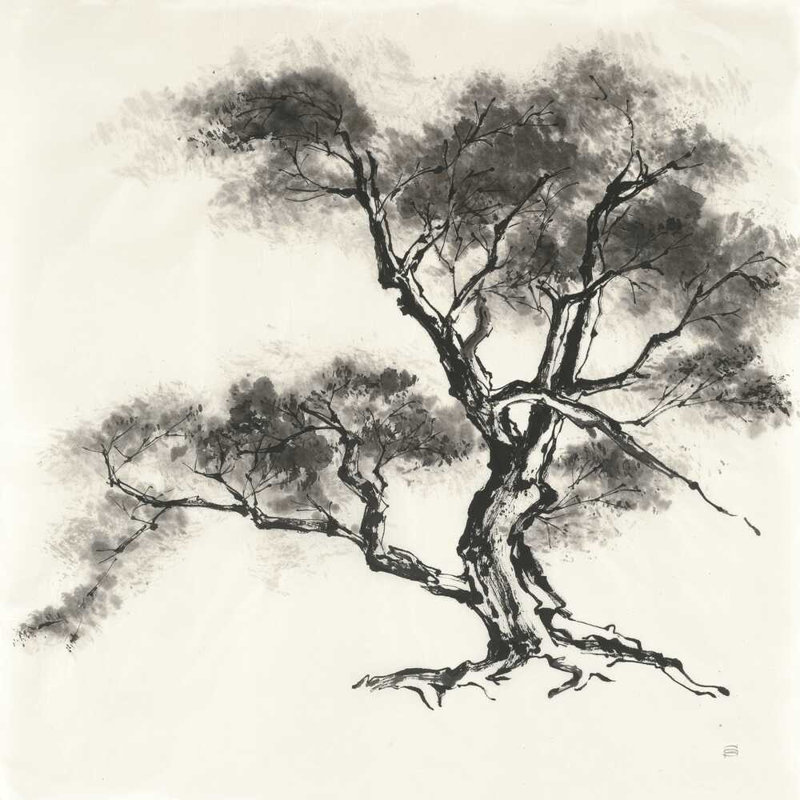 Arbre Sumi II, H 12 po x l 12 po x P 1,25 po