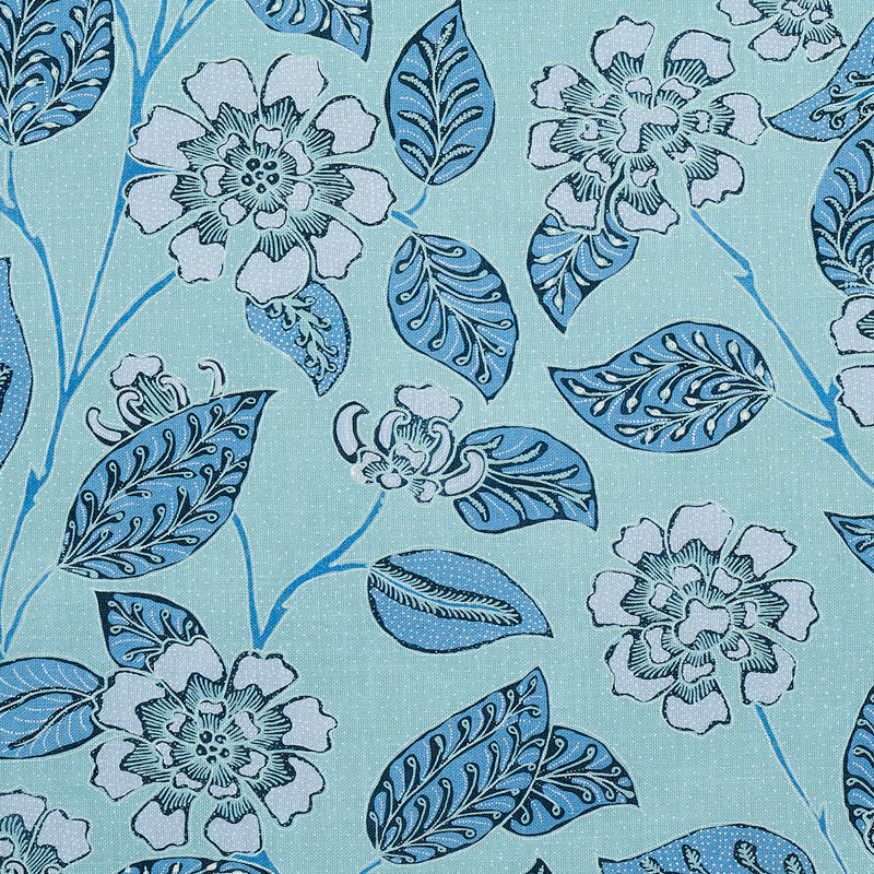 Tissu intérieur / extérieur Kava Cay, Bleus
