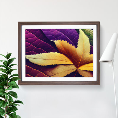 Legendary Autumn Leaf - Single Picture Frame Print