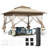 Pop Up Gazebo, Outdoor Instant Canopy Tent W/4 Netting Sidewall & Auto Extending Eave, Patio Gazebos Shelter W/Mesh Wall, Center Lock, Wheeled Bag For Garden, Yard, Party, Deck-108934223-109233933