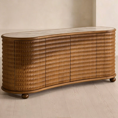 Armoire de rangement rétro de style français