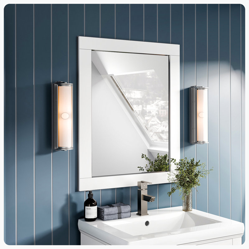 Miroir mural Pichardo, Blanc