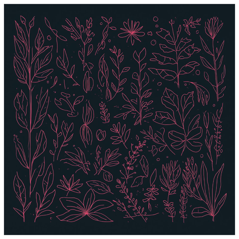 Rideaux de fenêtre à motif botanique rose, voilages et rideaux occultants - 1 panneau, 50 po x 92 po - 1 panneau, Transparent