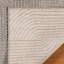 Tapis d'intérieur à poils longs à poils longs et courts, tapis en polyester géométrique gris argenté pour salon et chambre à coucher - Nylah Karina-115249497