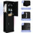 Black Bathroom Cabinet With Adjustable Shelf And Hook - Structured Tall Storage Classified